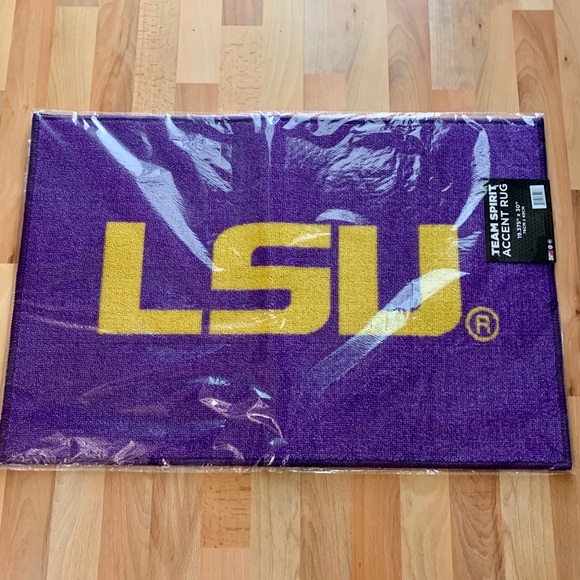 💜💛 New! LSU Door Mat - Picture 2 of 3